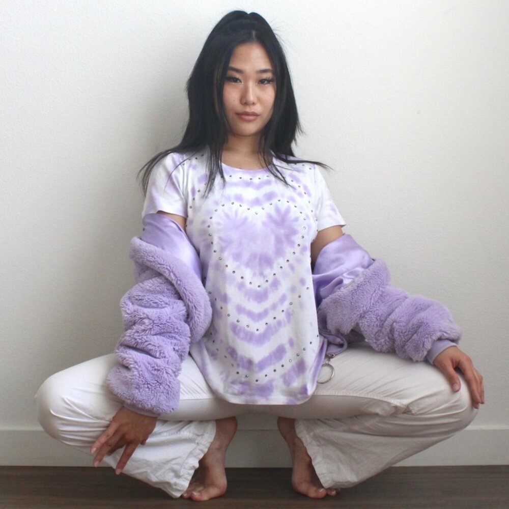 Purple Hearts Tee